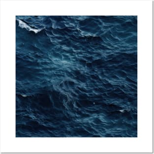 Midnight Serenade: Photorealistic Ocean Whispers Posters and Art